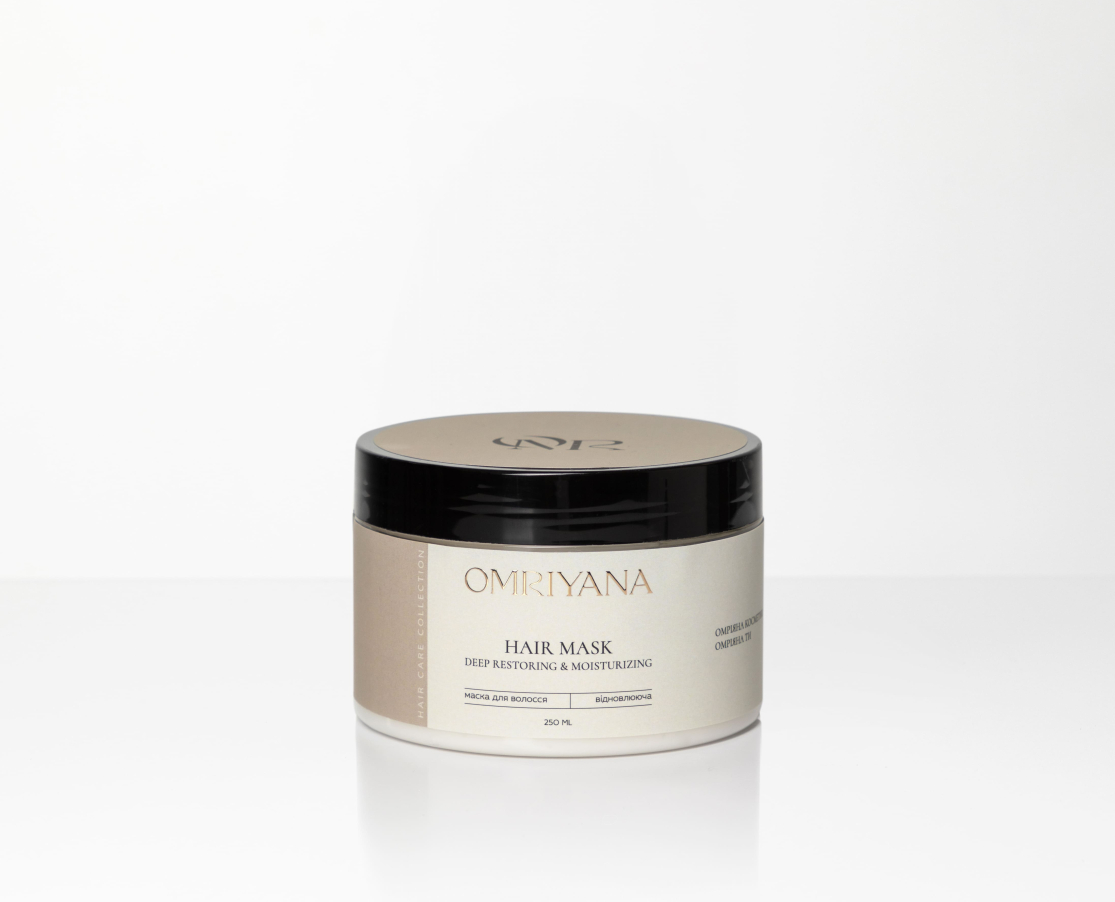 Маска для волосся. Deep restoring and moisturizing mask 