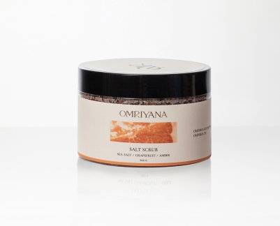 Сольовий СКРАБ ДЛЯ ТІЛА SEA SALT / GRAPEFRUIT / AMBER
