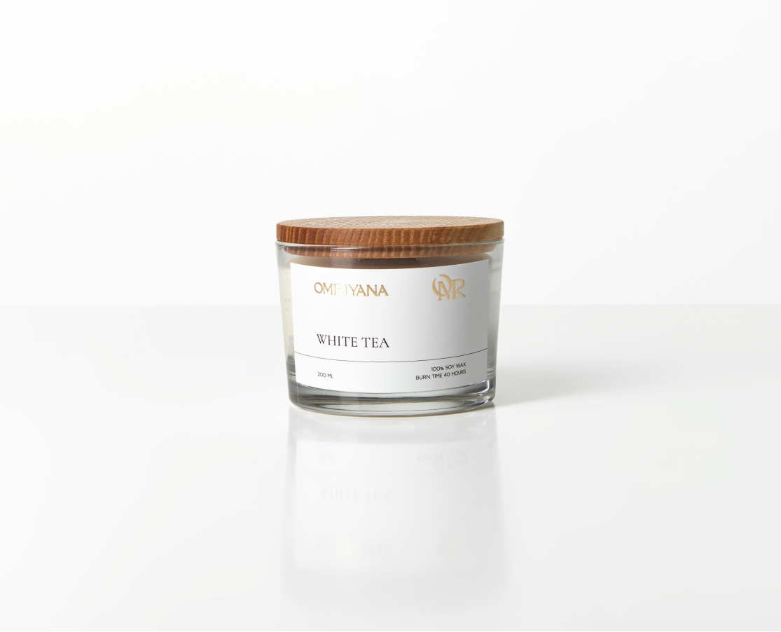 АРОМАСВІЧКА WHITE TEA